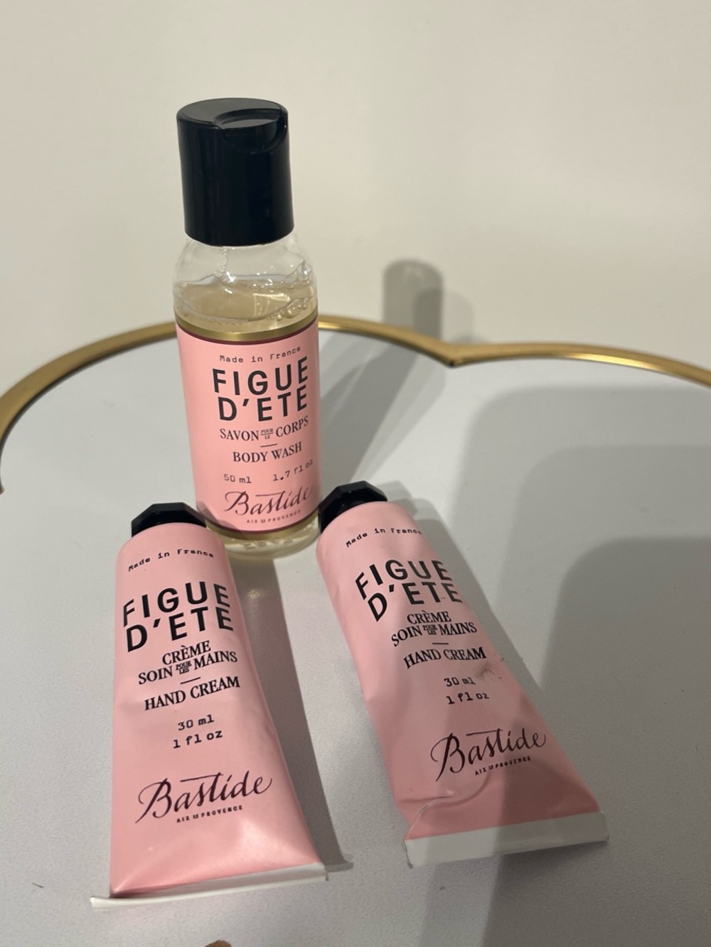 Figue d'Eté Pink Two Hand Cream & Body Wash Set